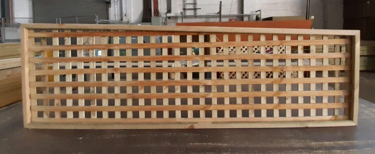 Sawn Small Square Treated Pine Lattice